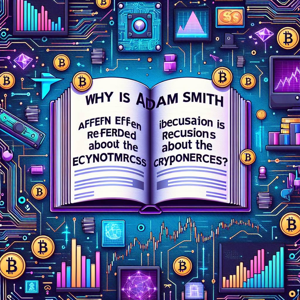 Why is Adam Smith often cited as an inspiration for the principles behind digital currencies?