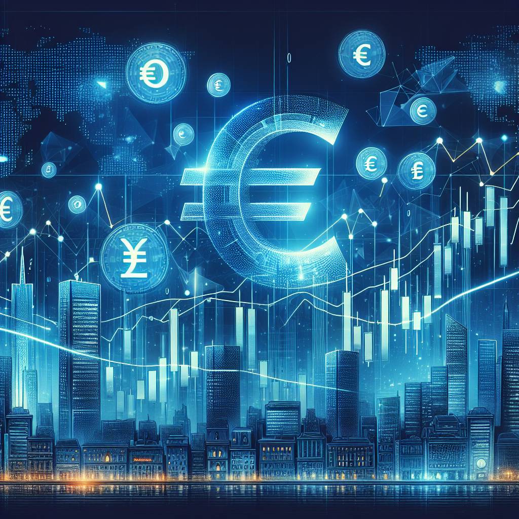 What are the historic exchange rates of euro in the cryptocurrency market?
