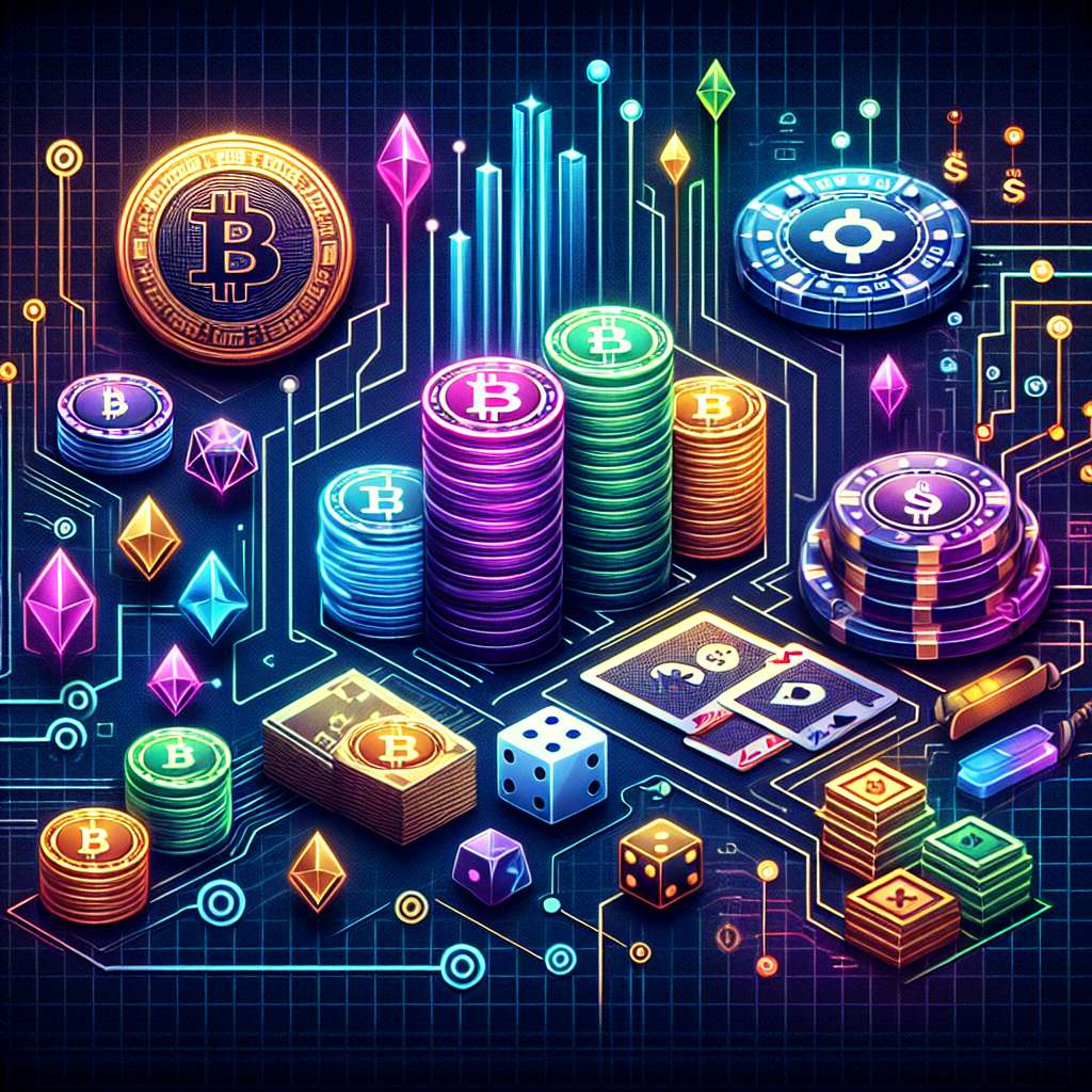 How can I use my cryptocurrency to play casino games online?