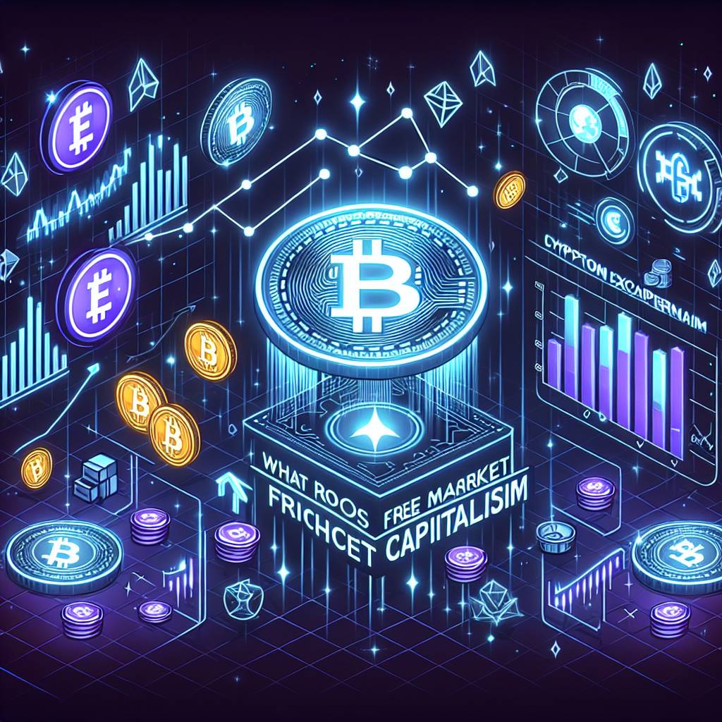 What role does the free market play in the adoption of cryptocurrencies?
