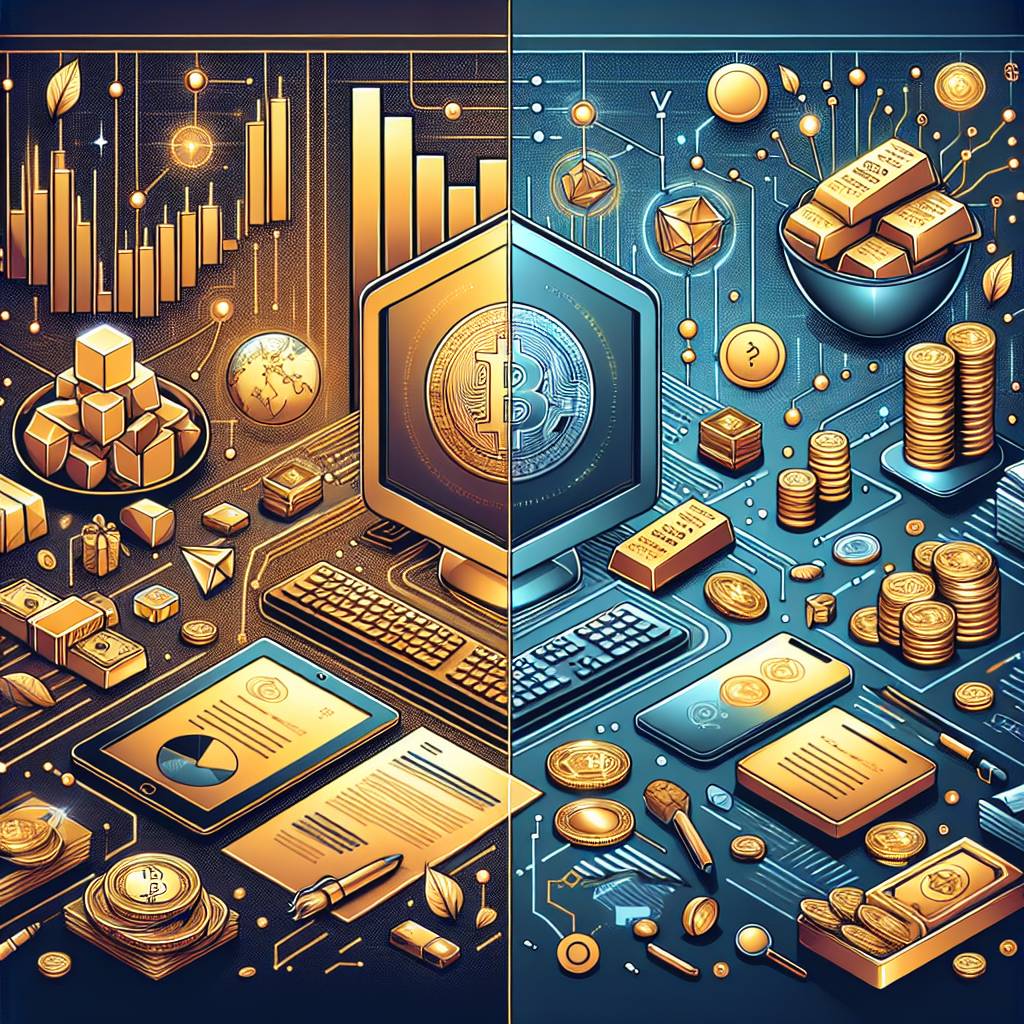 How does digital gold compare to traditional gold investments?