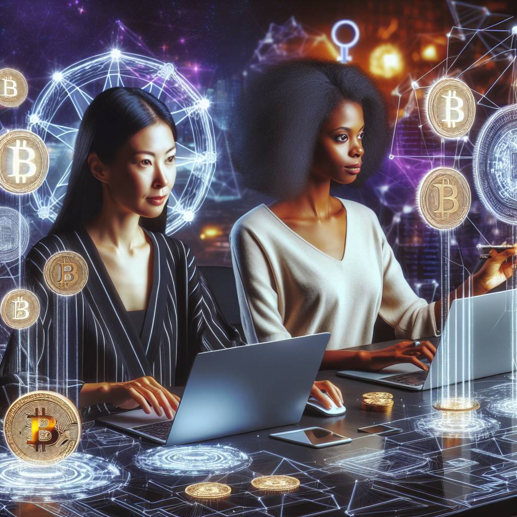 What are the benefits of women participating in the cryptocurrency industry?