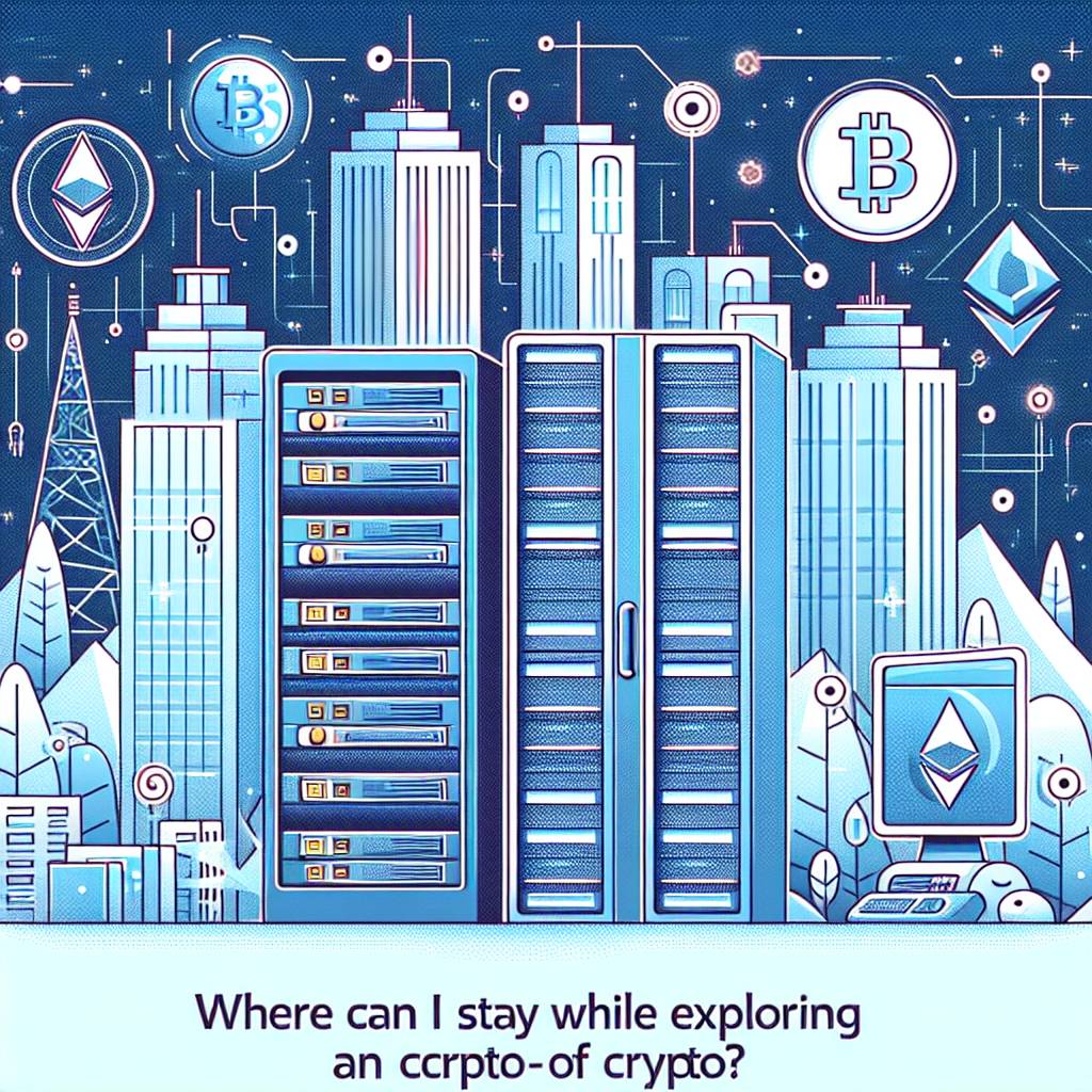 Where can I stay while exploring the world of crypto?