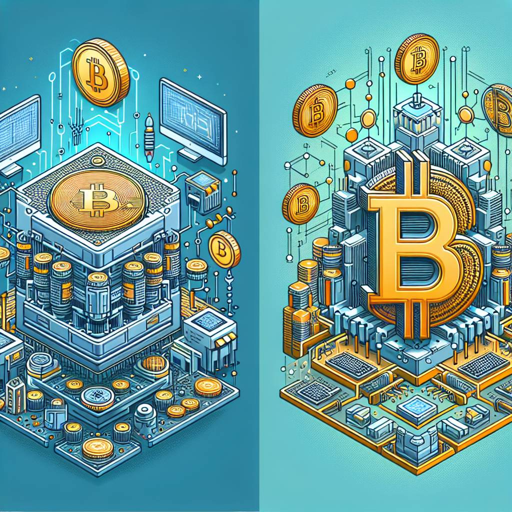 How does a centralized cryptocurrency differ from a decentralized one?