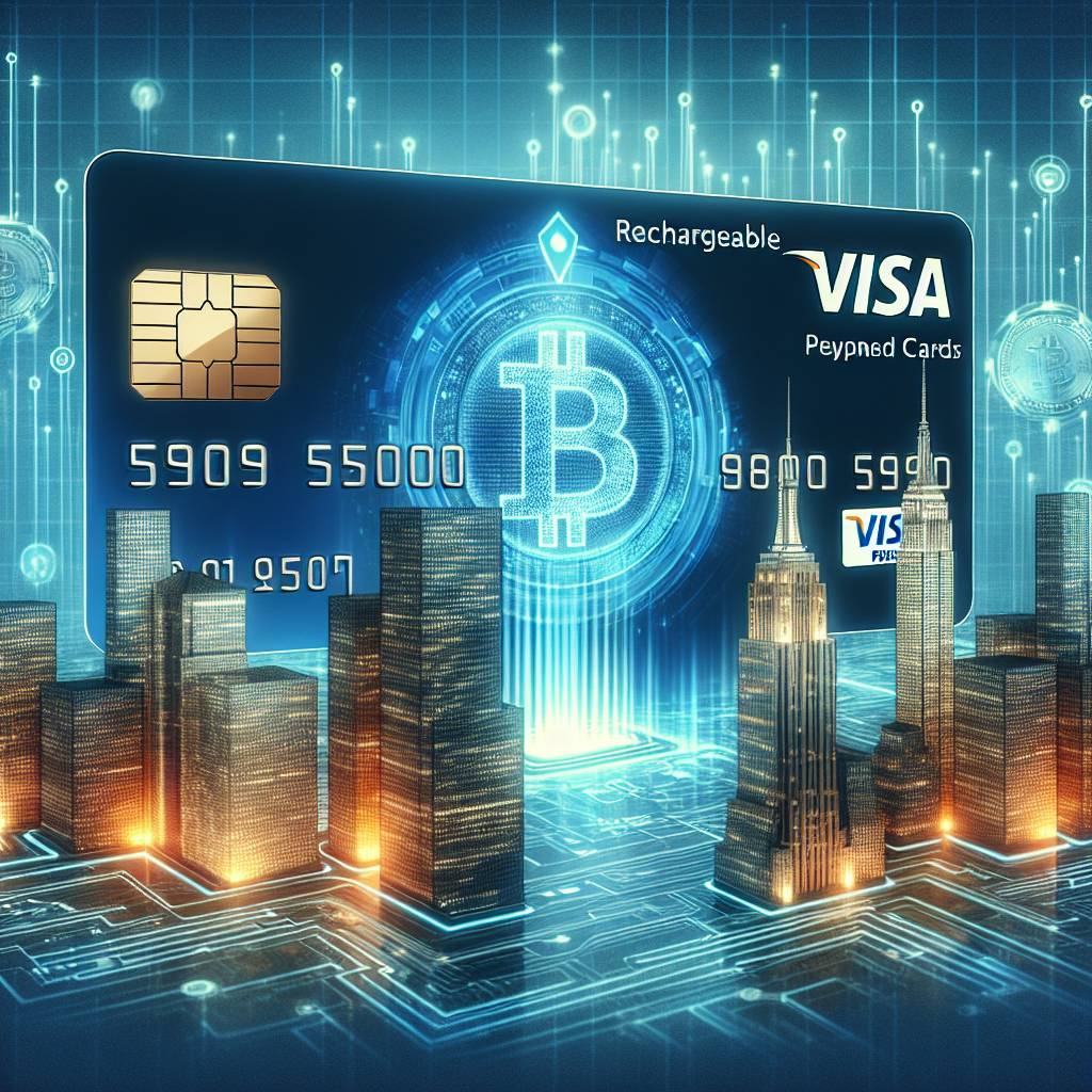 Are there any rechargeable visa cards that offer rewards in the form of cryptocurrencies?