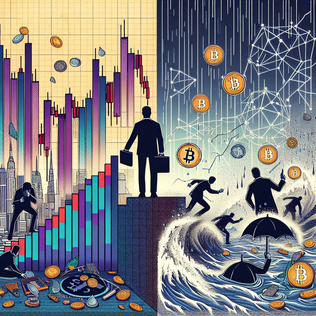 What impact did the stock market crash of the great depression have on cryptocurrency investors?