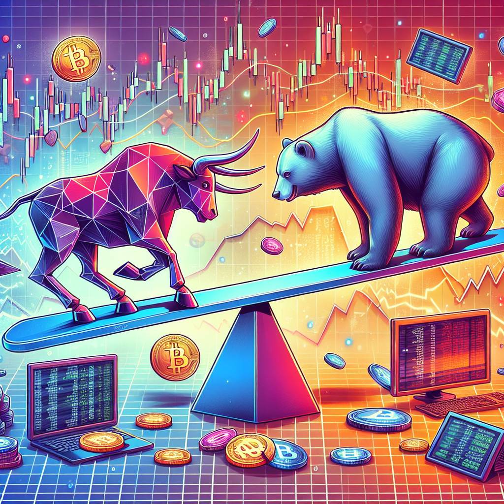 How do investors react differently during a bull market and a bear market in the cryptocurrency sector?