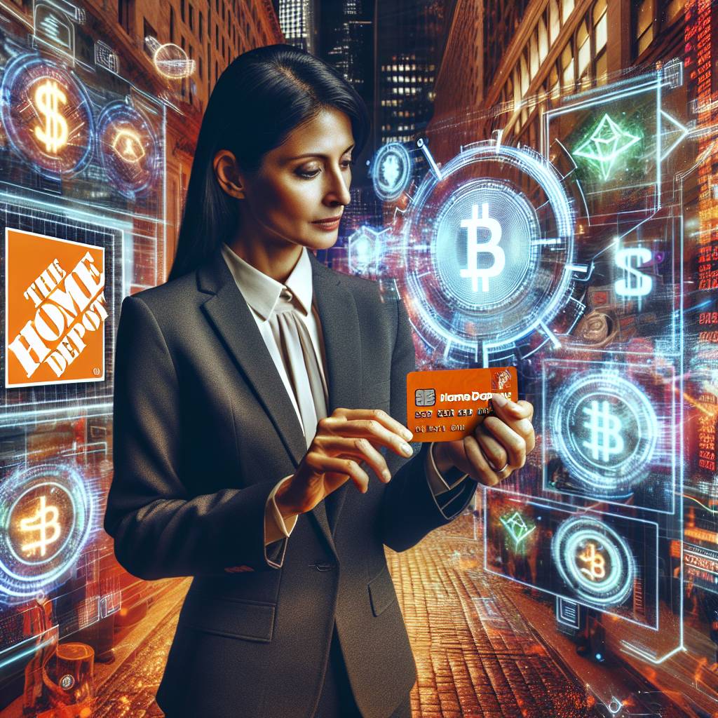 What are the best ways to spend my Home Depot gift card on cryptocurrency?