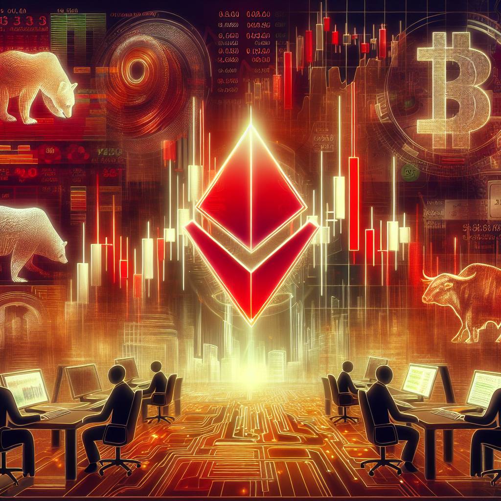 What is the significance of a bullish red candle in cryptocurrency trading?