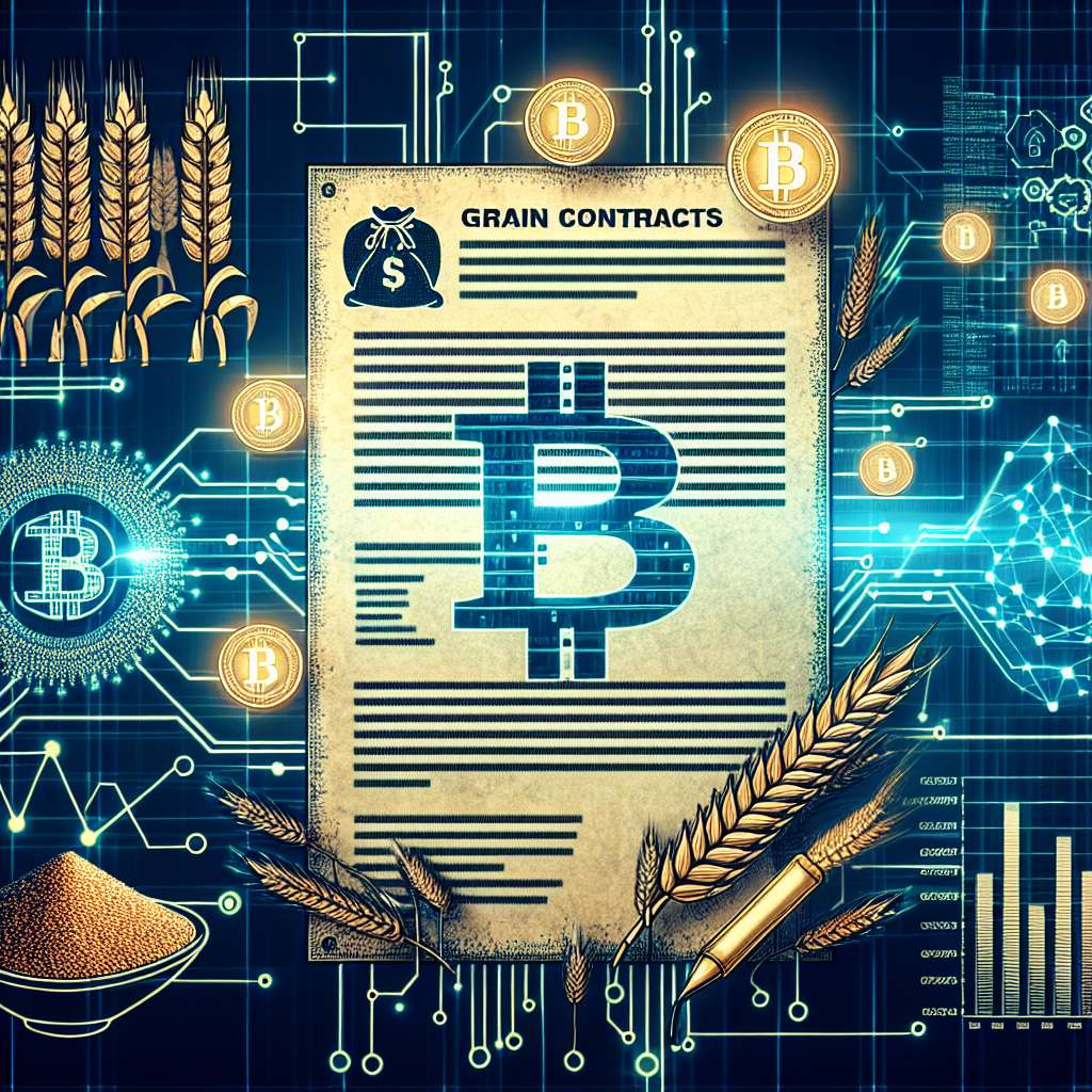 How do hedge to arrive grain contracts impact the value of digital currencies?