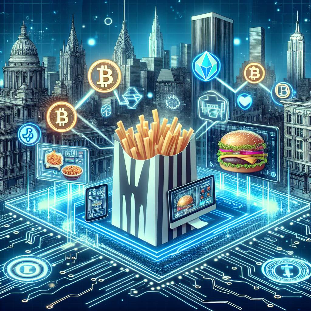 How does McDonald's ensure the security of Bitcoin transactions?