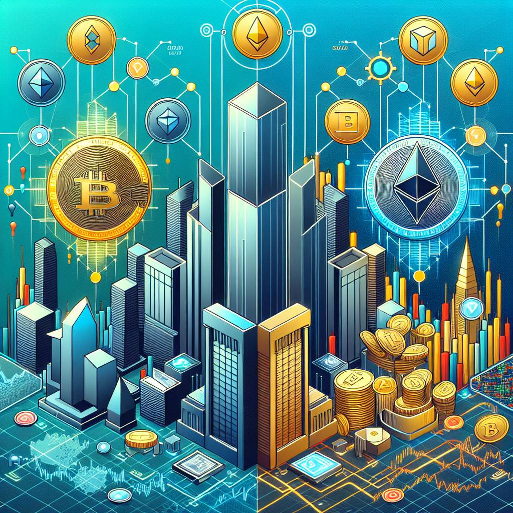 What are the differences between Merrill and Schwab in terms of their services for cryptocurrency investors?