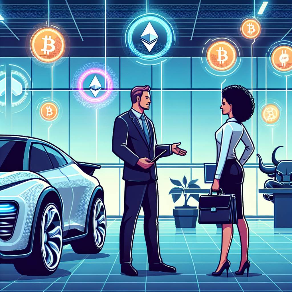 Do car dealers accept payments in cryptocurrencies?