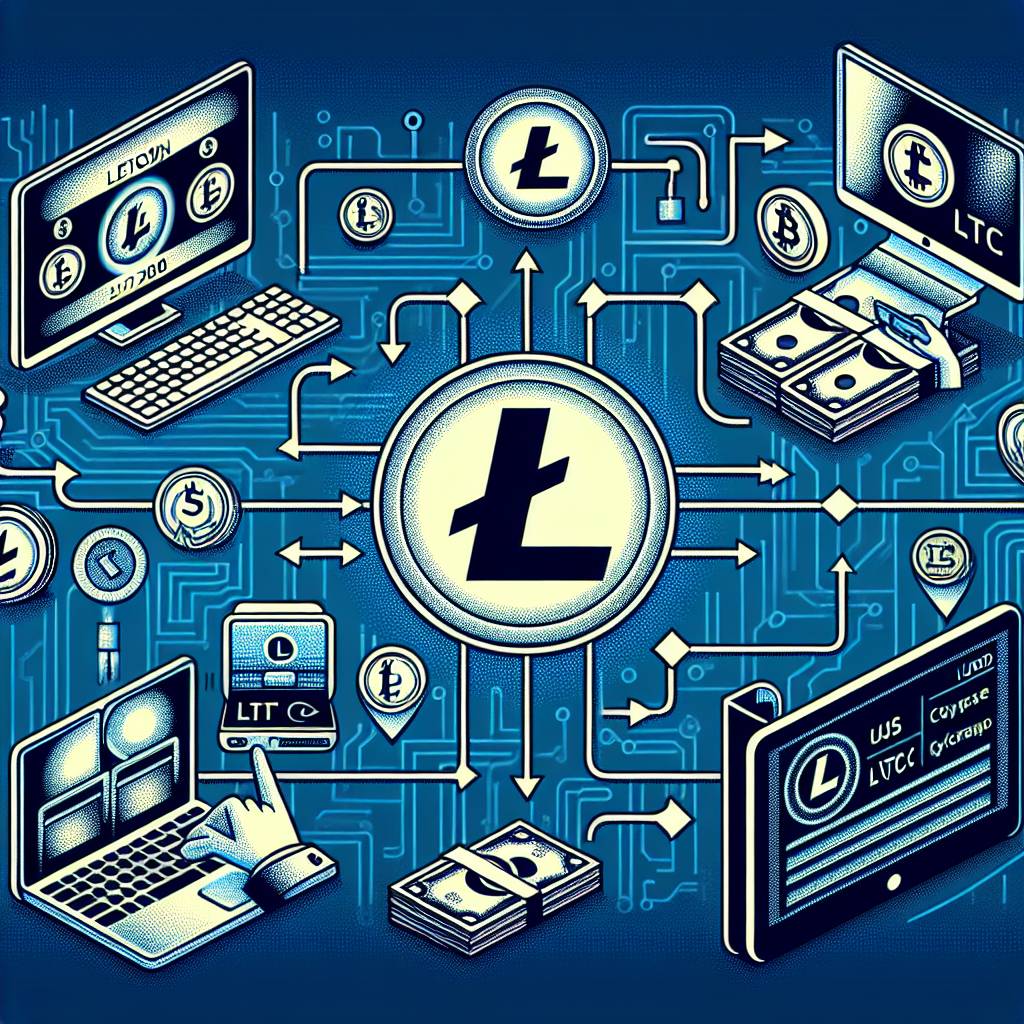What are the steps to purchase LTC with USD?