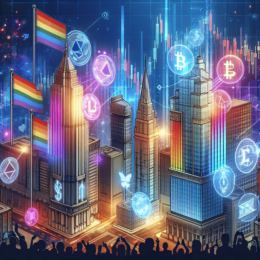 What are the top LGBTQ-friendly companies in the cryptocurrency industry?