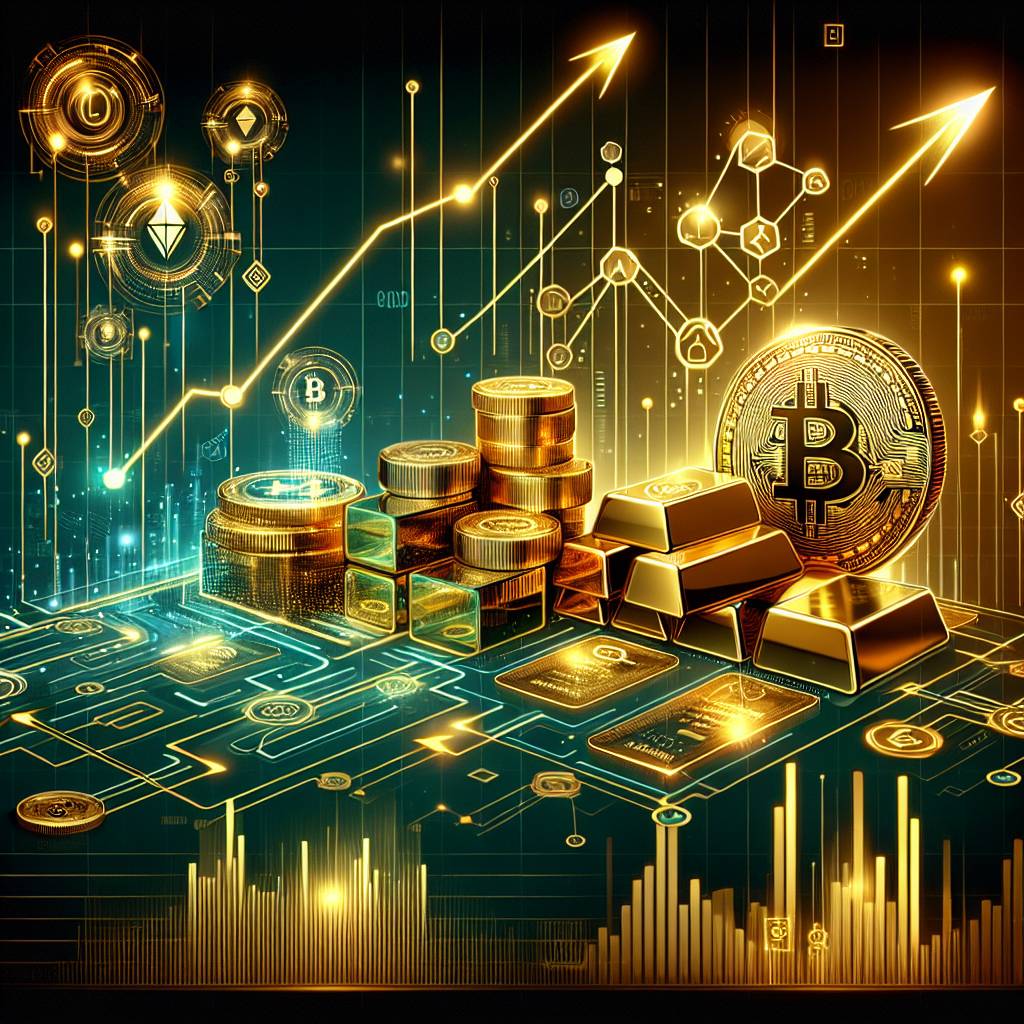 How can I use the gold vs dollar chart to predict the future trends of cryptocurrencies?