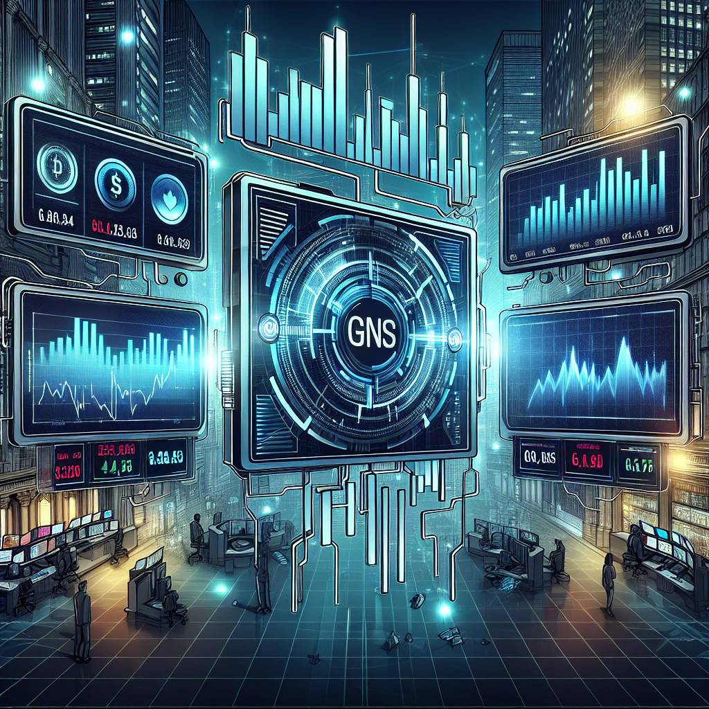 Which exchanges offer GNS cryptocurrency and what is the price there?