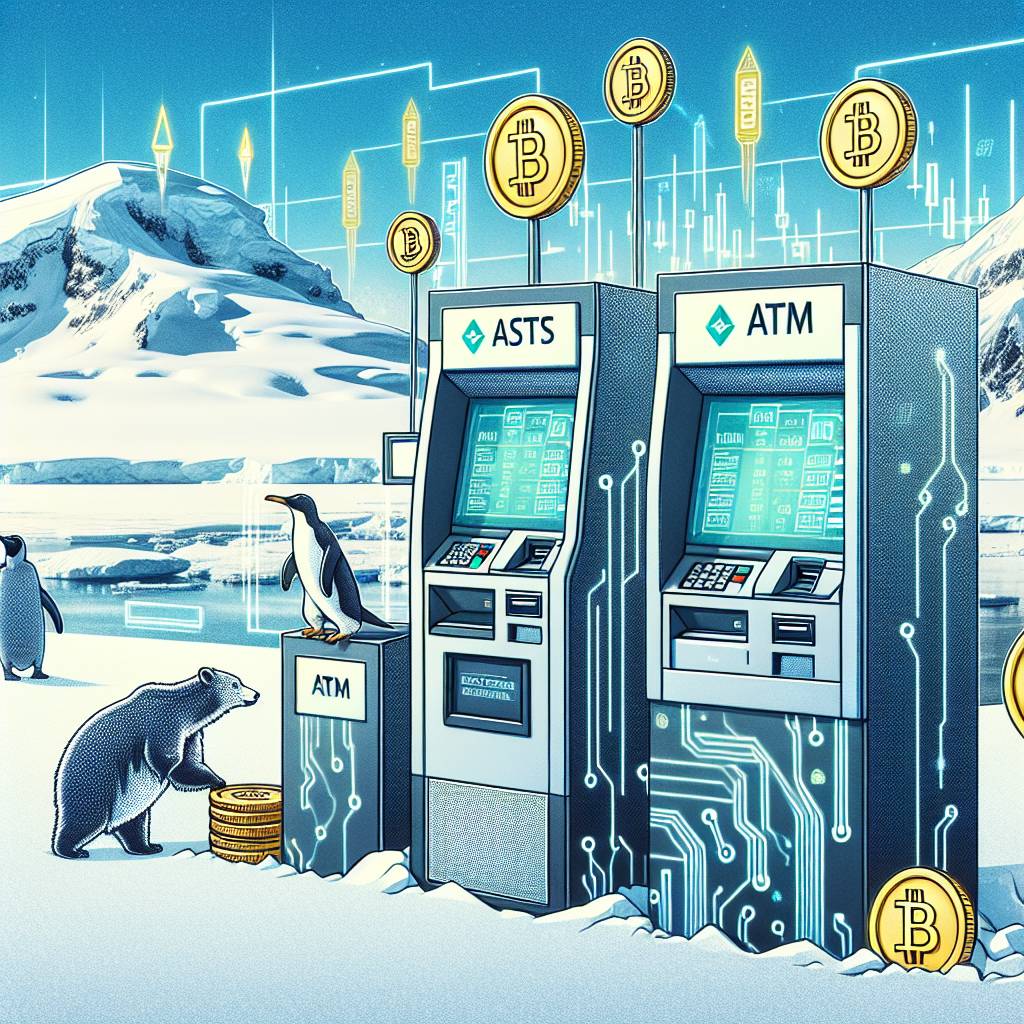 What is the availability of digital currency ATMs in Antarctica?