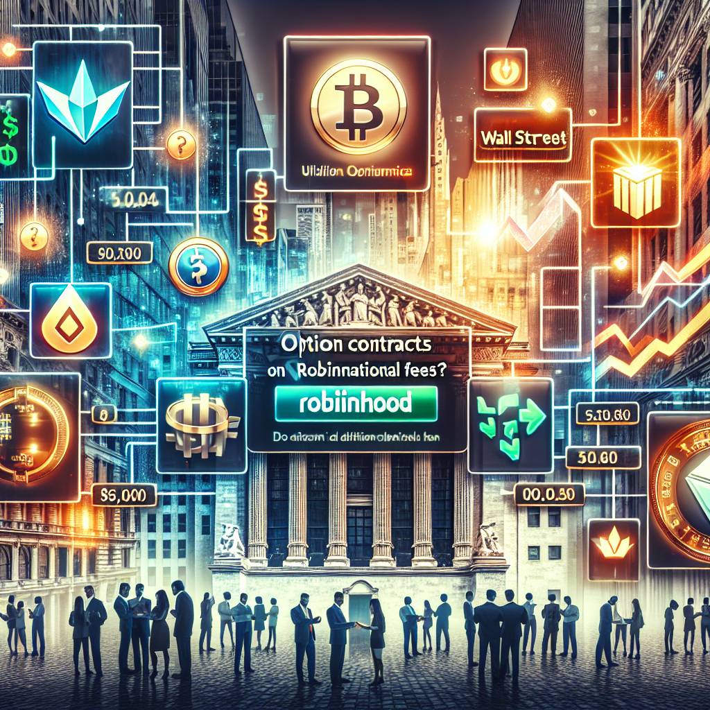 How do option markets in the cryptocurrency industry work?
