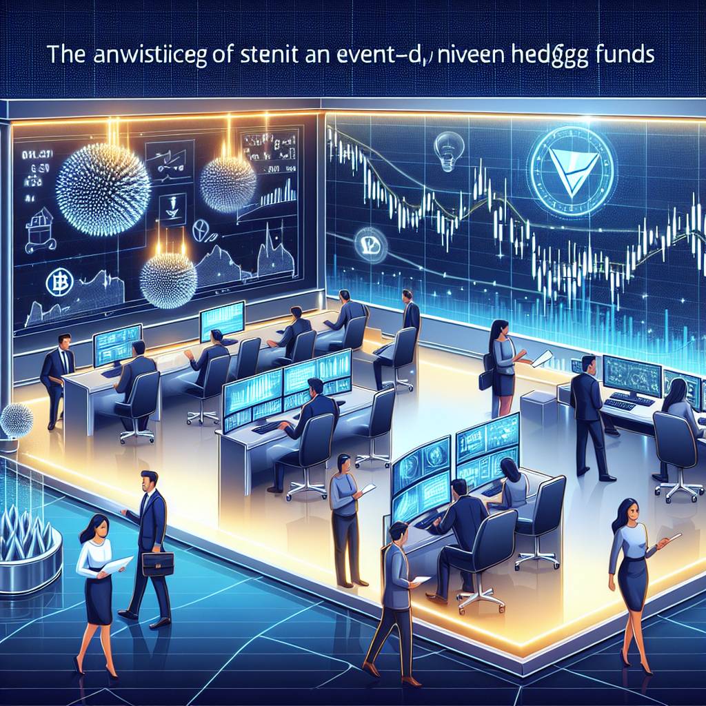 What are the advantages of investing in event-driven hedge funds for cryptocurrency traders?