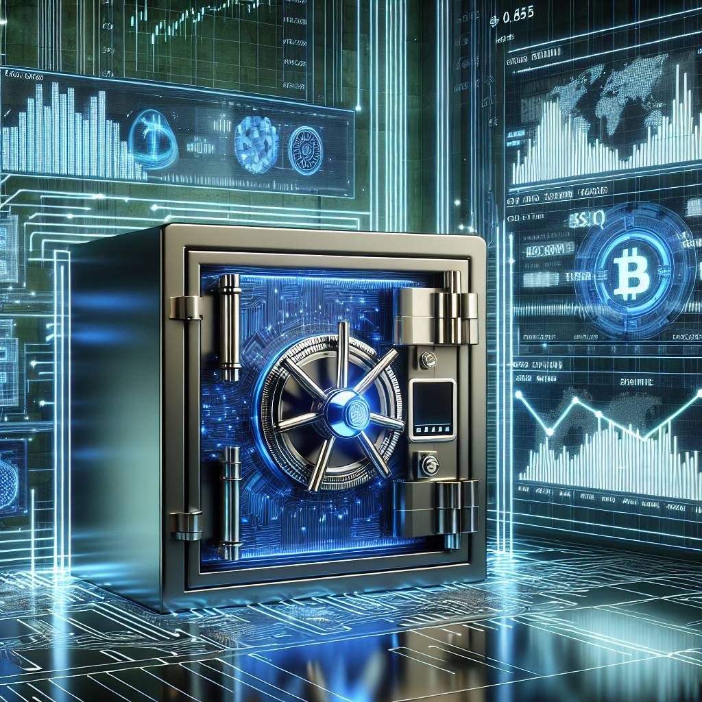 Are there any electronic safes specifically designed for cryptocurrency storage?