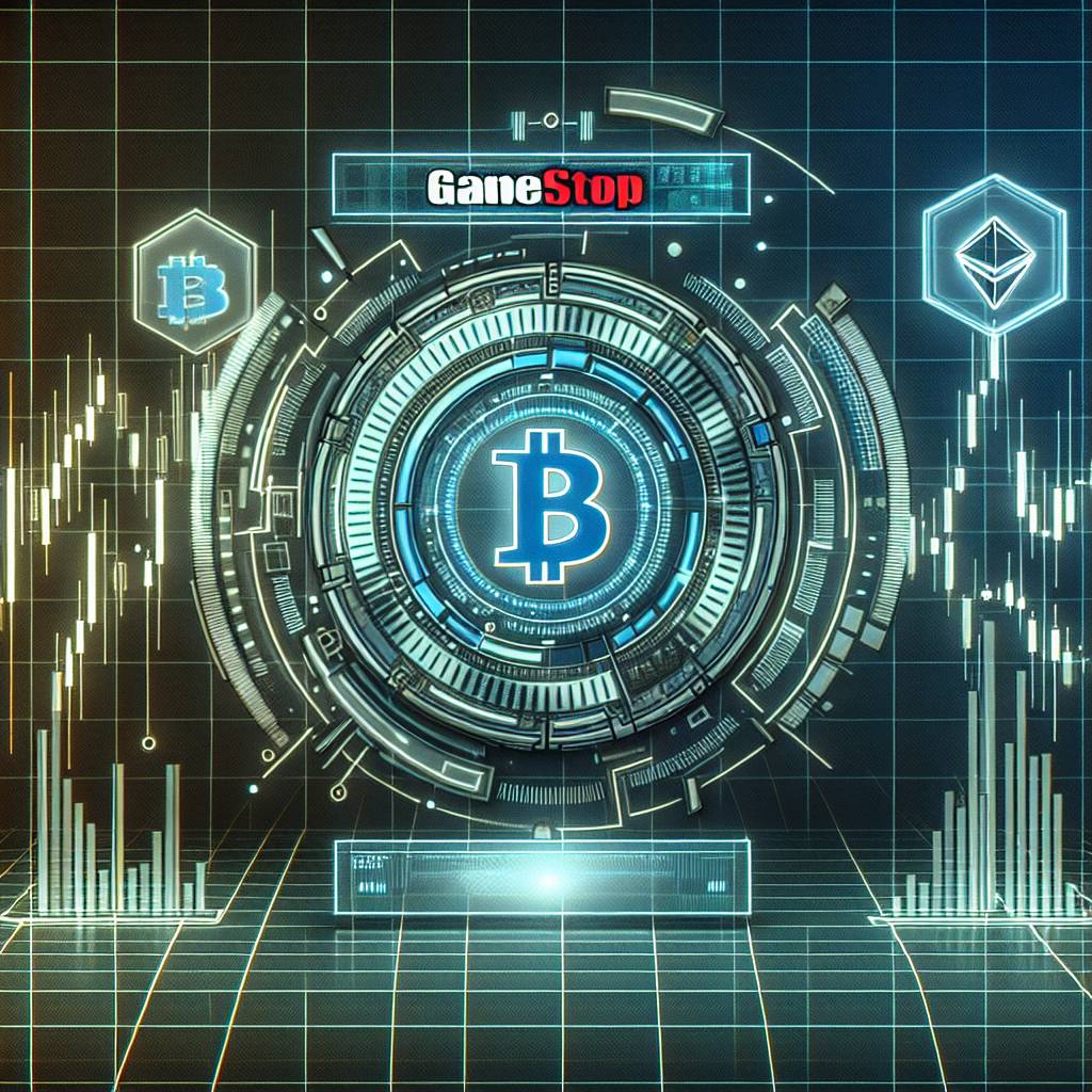 How can I trade GameStop stocks using cryptocurrency?