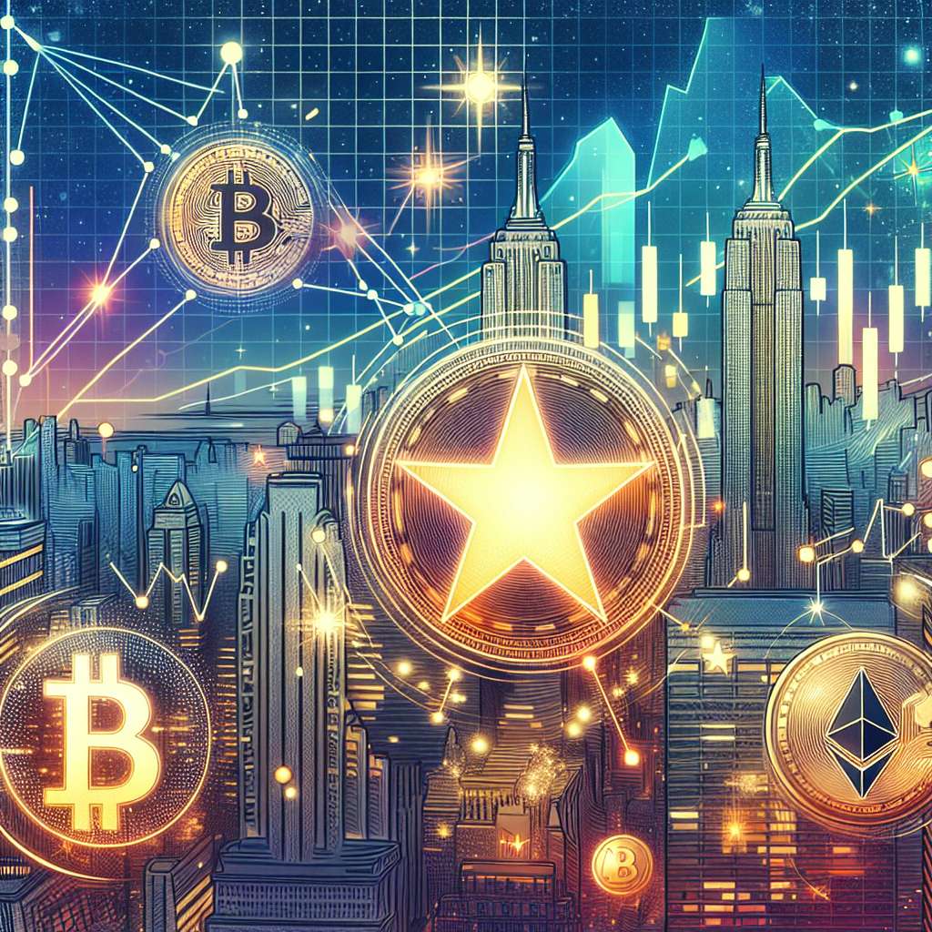 What are the best shooting star stock patterns in the cryptocurrency market?