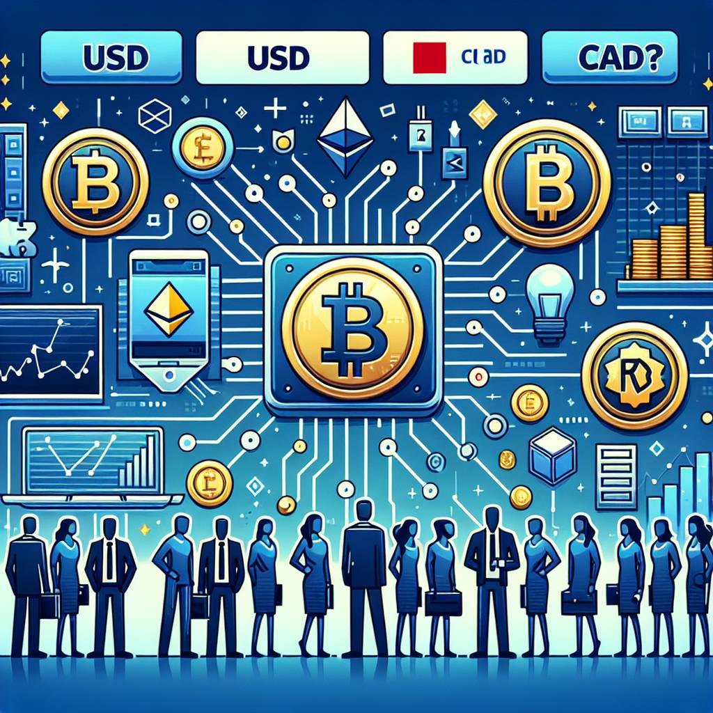 Are there any fees or charges associated with exchanging digital currencies from USD to CAD on RBC?