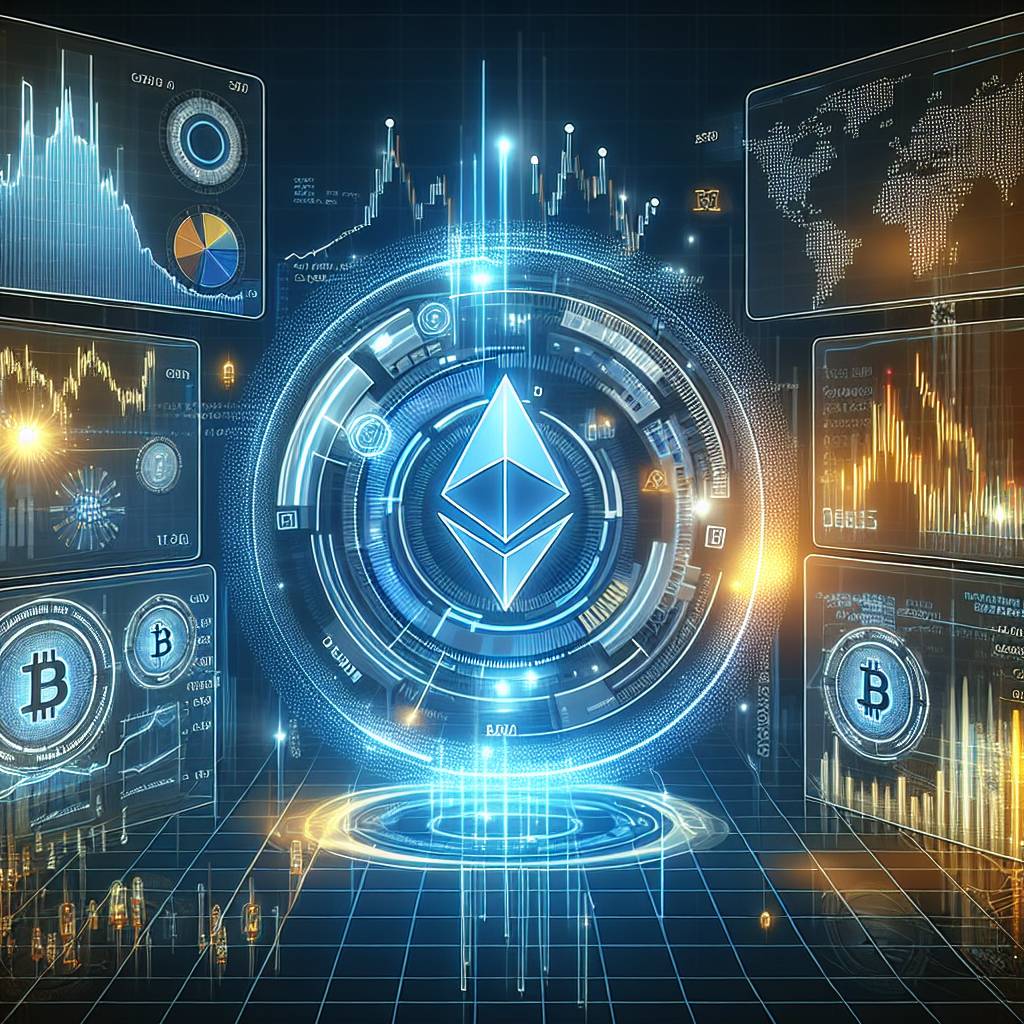 How can I analyze the option trading volume of different cryptocurrencies?