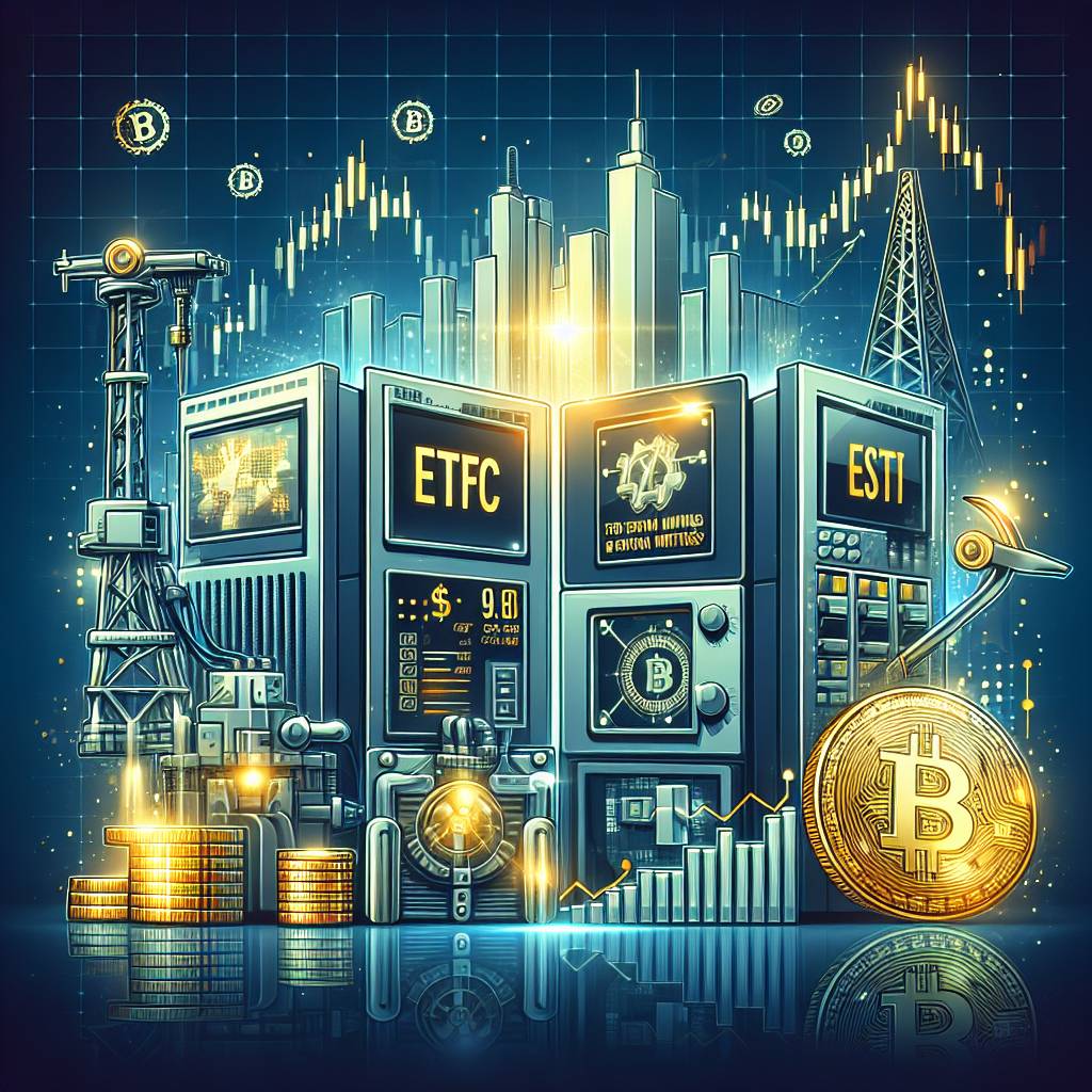 What are the best innovation ETFs for investing in the cryptocurrency industry?