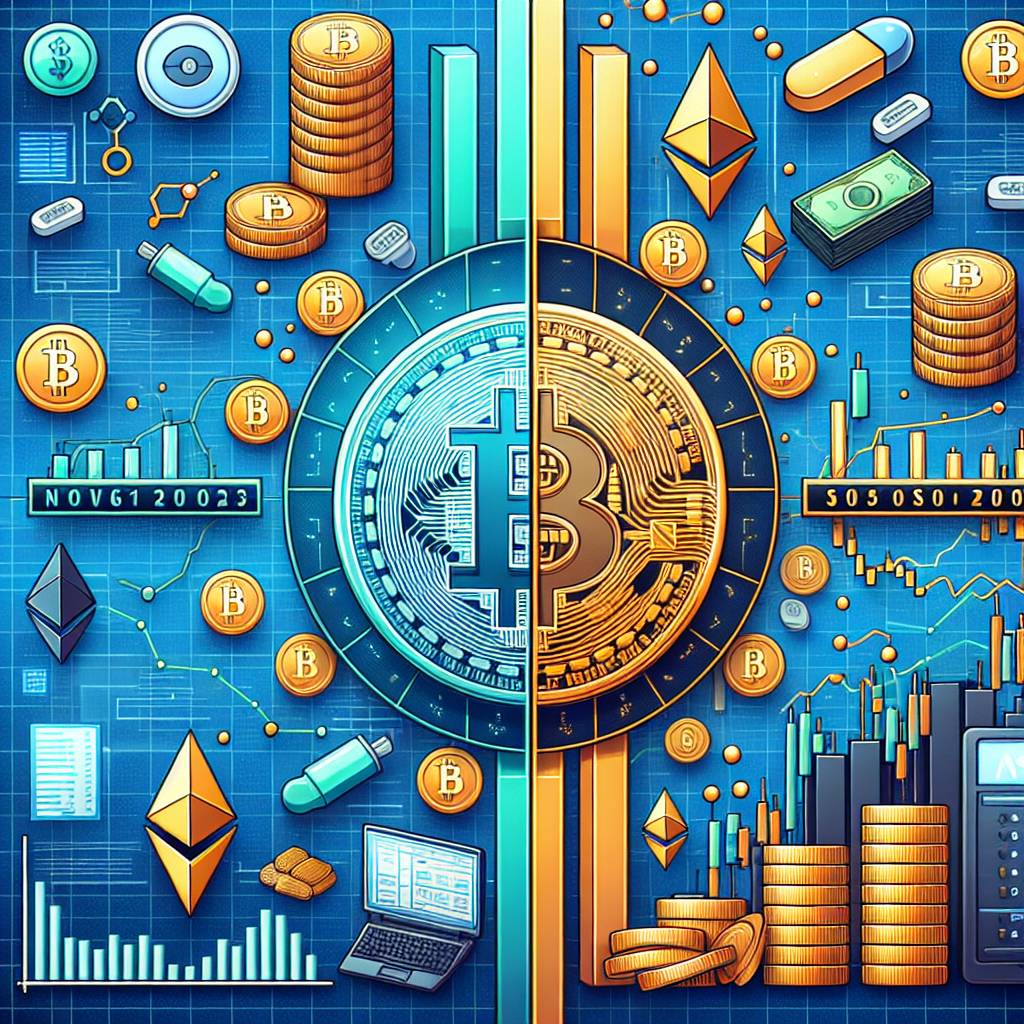 What are the similarities and differences between November 2023 soybean futures and popular cryptocurrencies like Bitcoin and Ethereum?