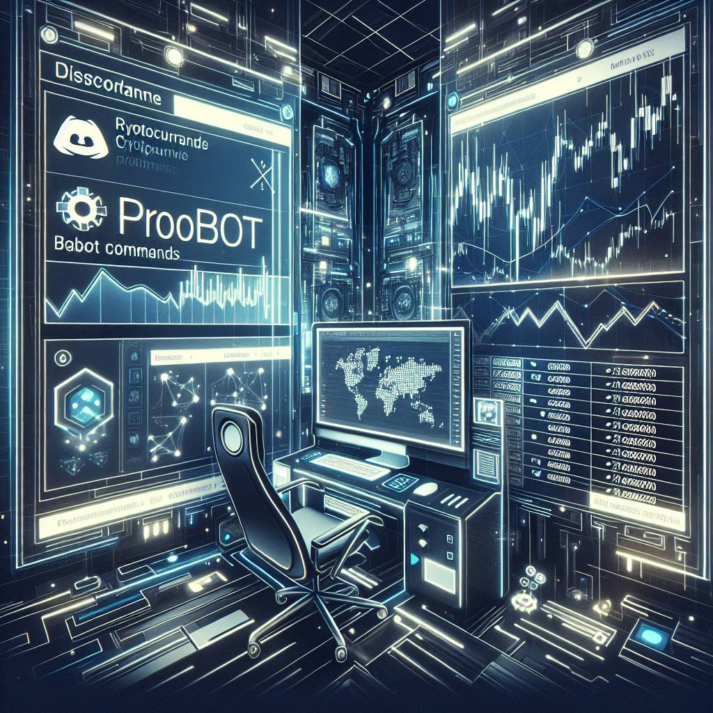 How can I use Probot Discord commands to track the price of Bitcoin and other cryptocurrencies?