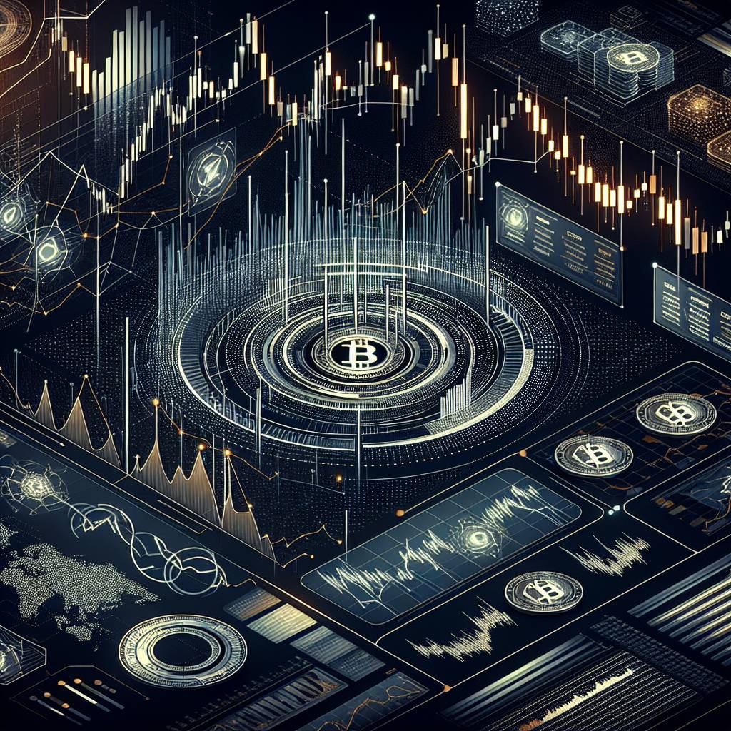 How can I interpret intraday charts to make informed trading decisions in the volatile cryptocurrency market?