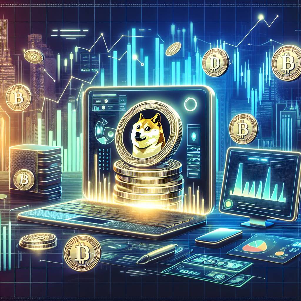 How did Dogecoin's value change after the replacement of the blue token?