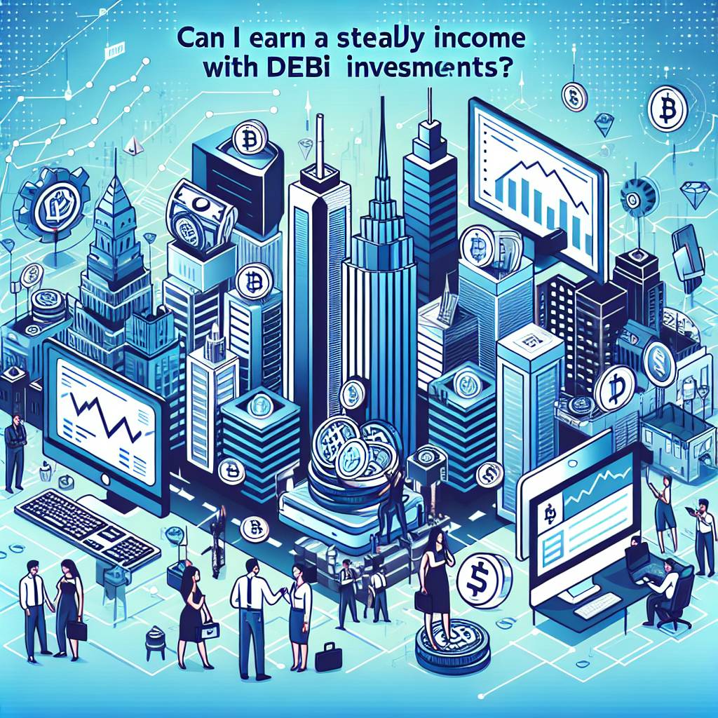 How can I earn a steady income by investing in digital currencies?