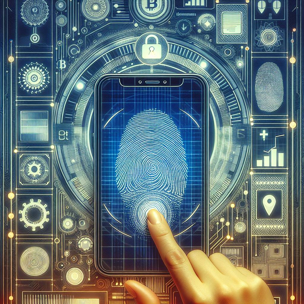 Are there any tap applications that support login with biometric authentication for cryptocurrency transactions?