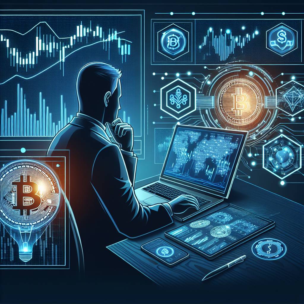 How can I use technical analysis to trade cryptocurrencies using live stock charts?