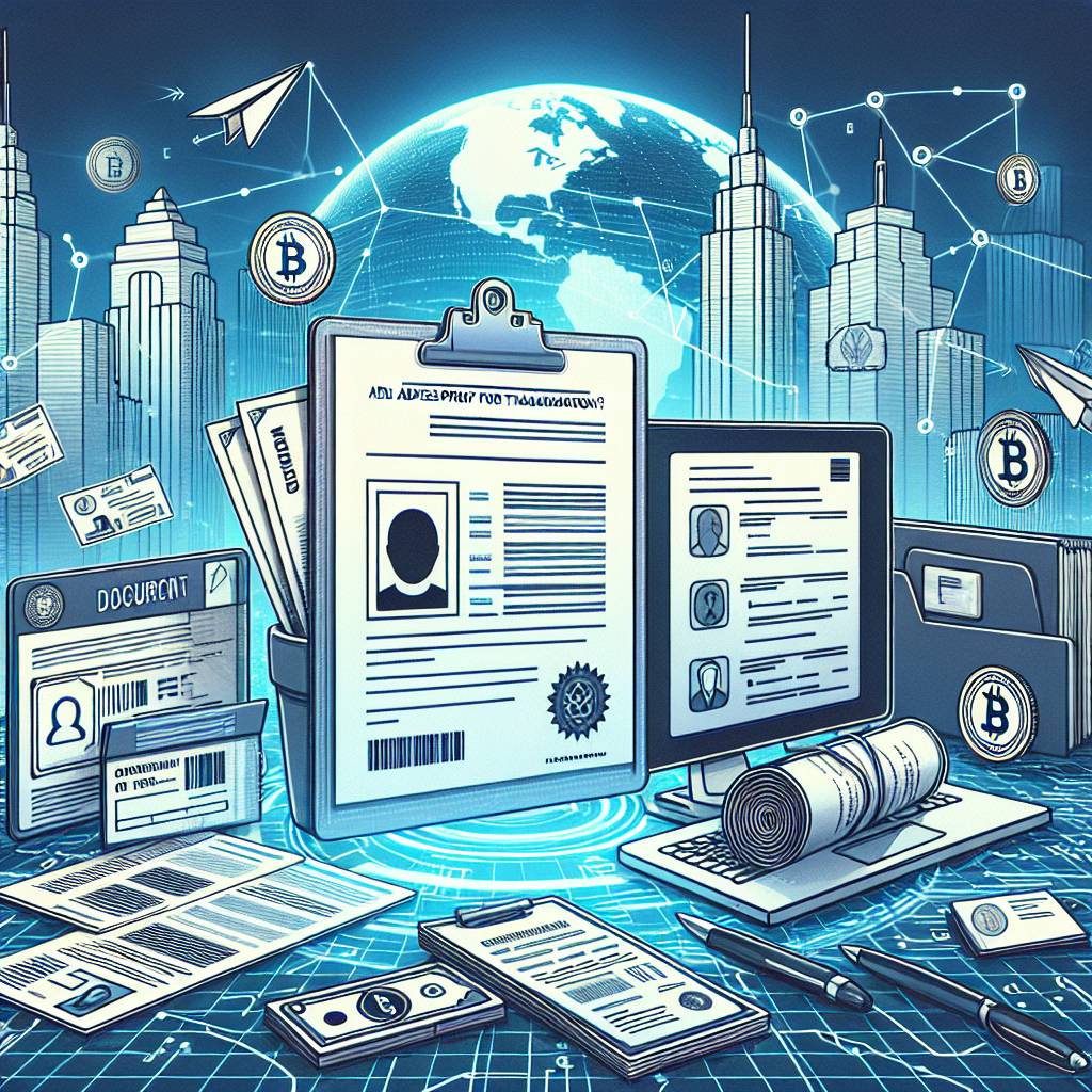 What documents are required to complete the verification process on KuCoin for cryptocurrency transactions?