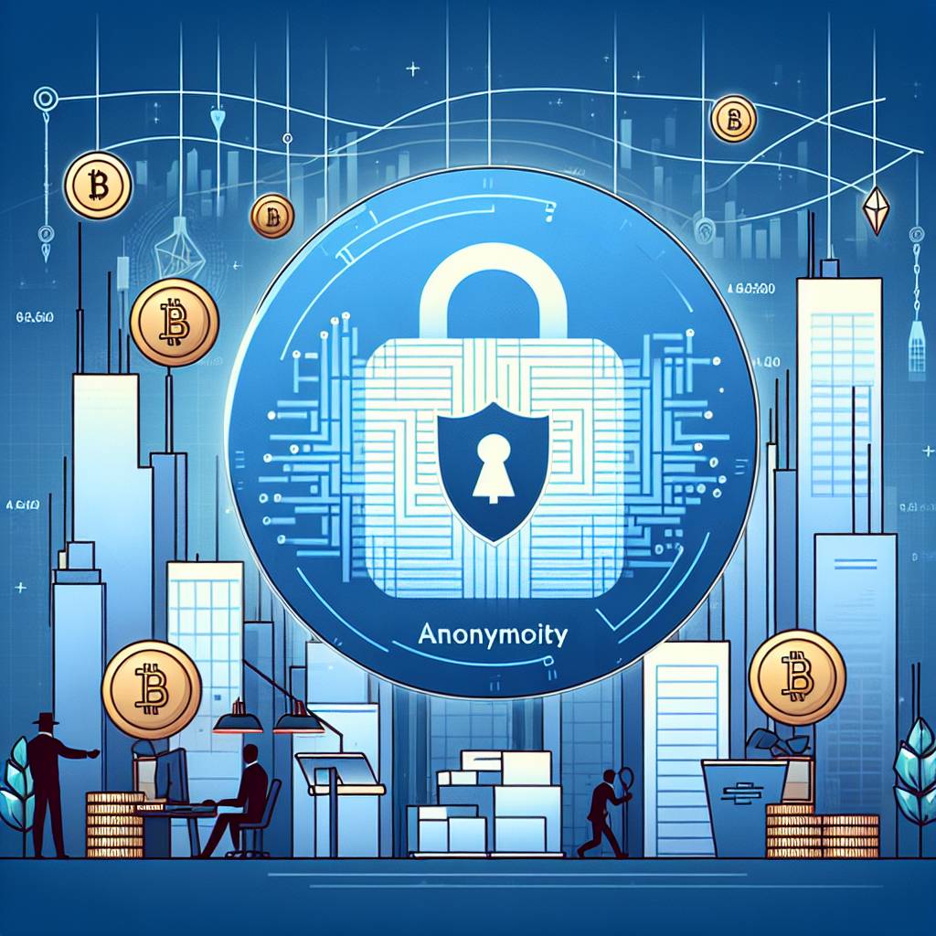 How can digital currencies ensure user privacy and anonymity?