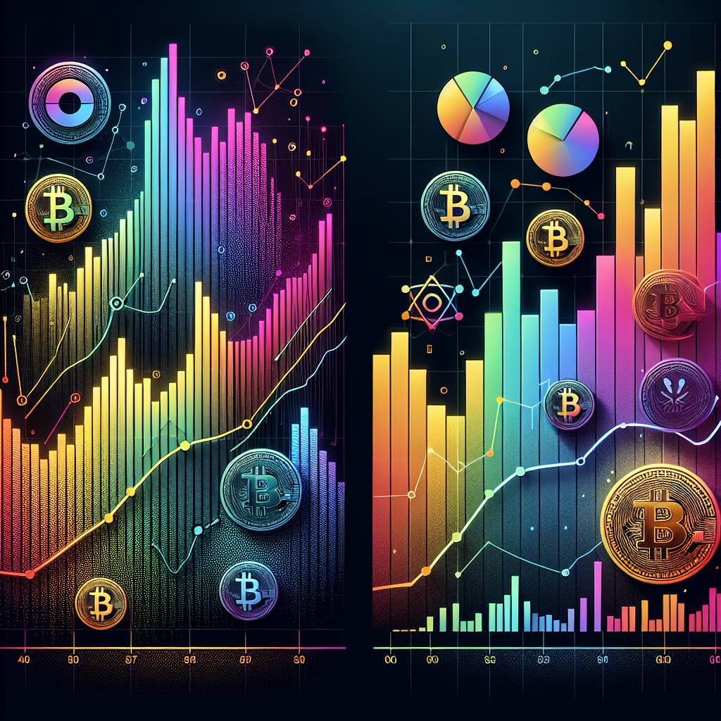 Are there any specific patterns or trends that I should be aware of when analyzing an exp chart for cryptocurrencies?