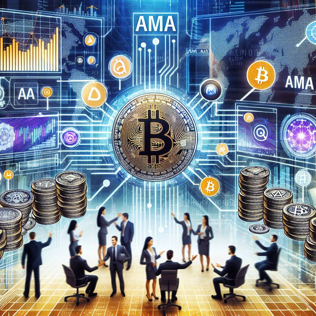 What is AMA Coin and how does it work in the cryptocurrency market?