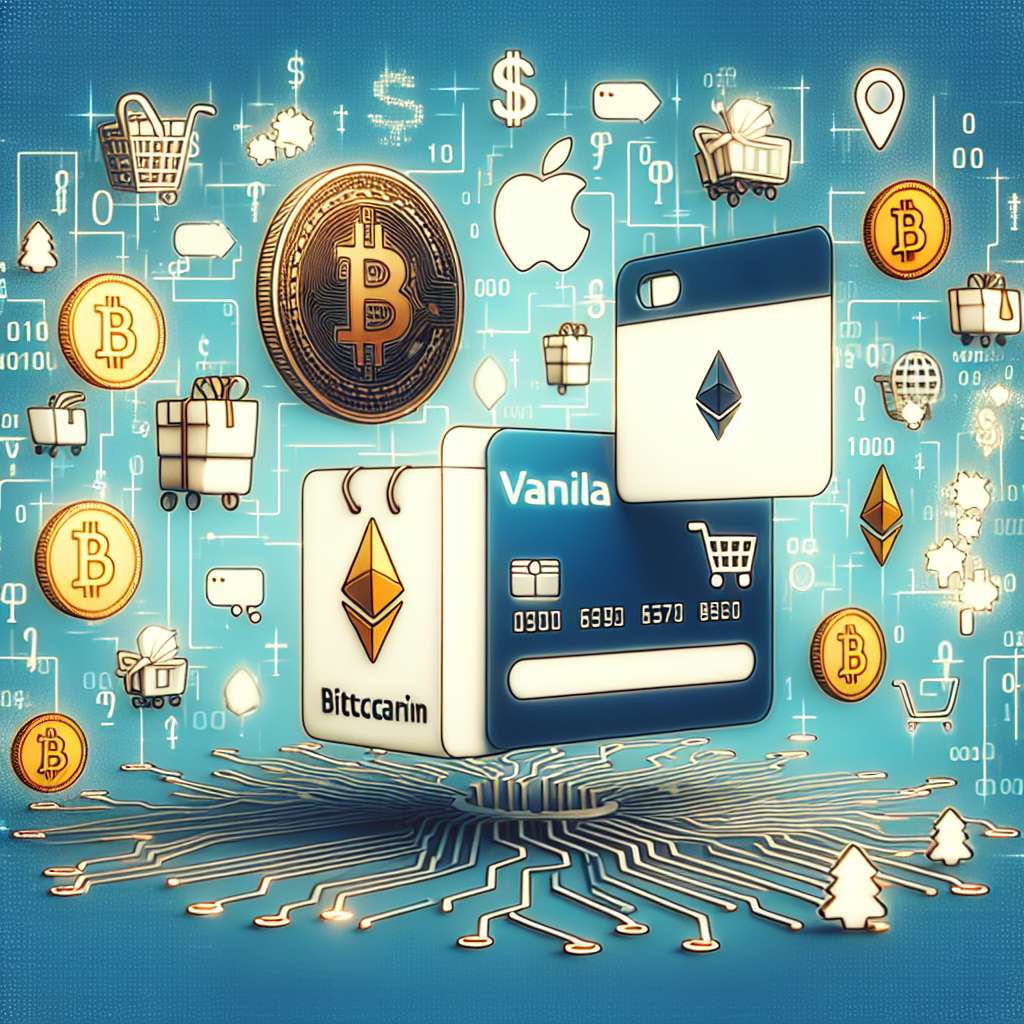 Are there any online stores that offer vanilla gift cards in exchange for cryptocurrency?