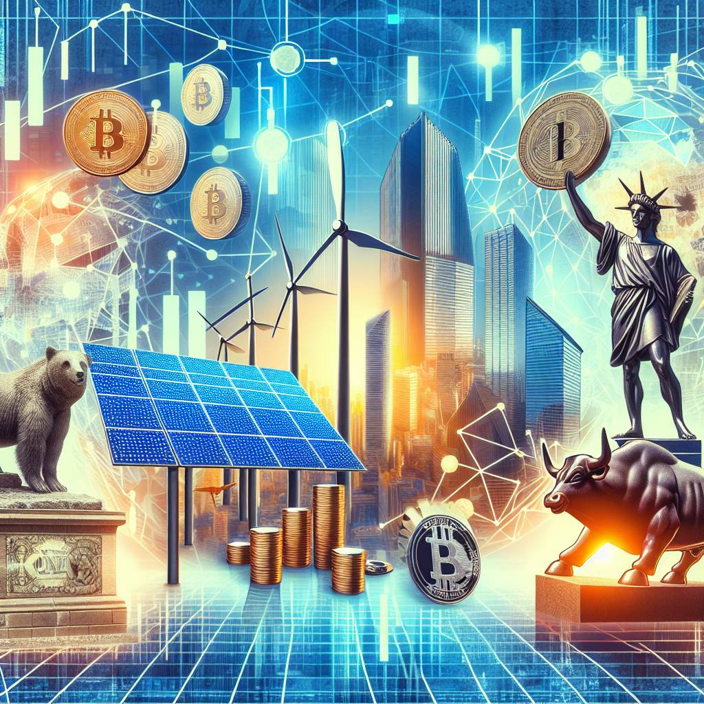 What are some innovative ways to incentivize the use of renewable resources in the cryptocurrency market?