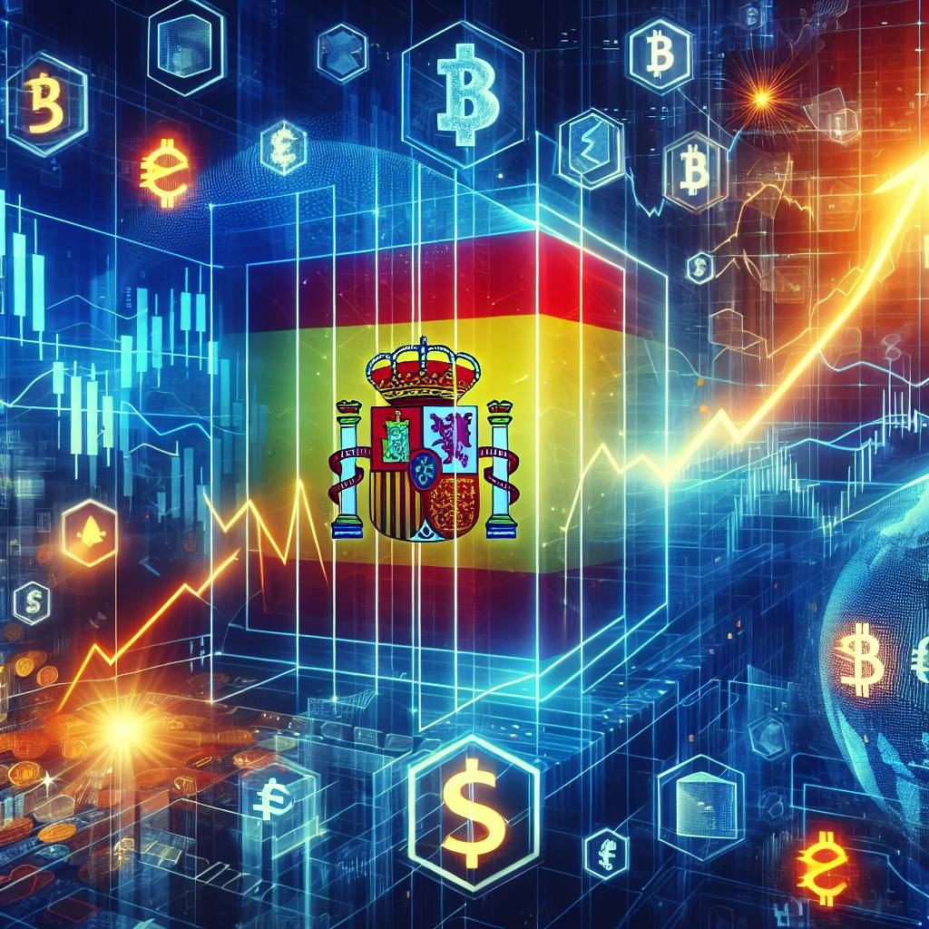 How does the Spanish capital gains tax apply to profits from cryptocurrency trading?