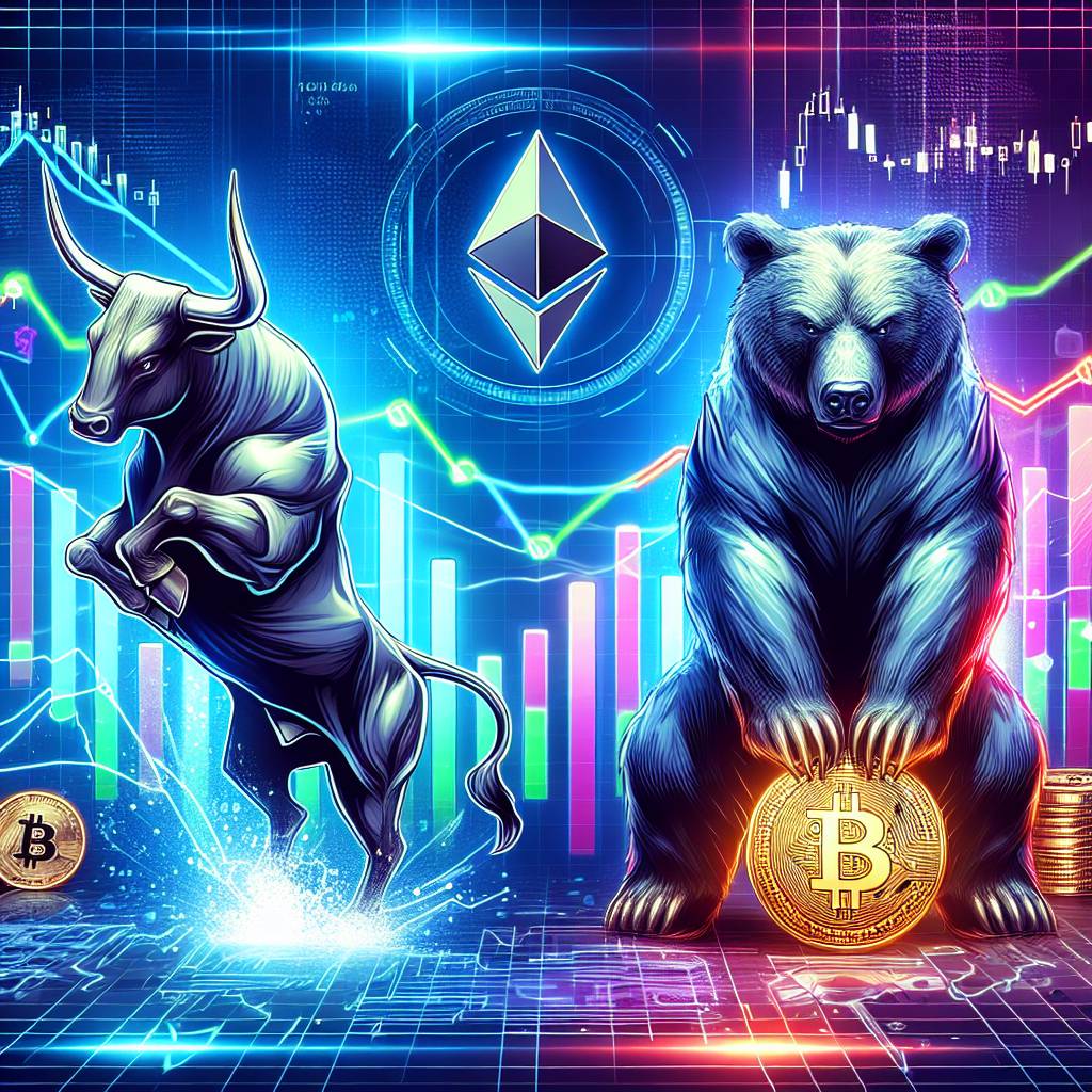 What is the meaning of the terms 'bull' and 'bear' in the context of cryptocurrency?