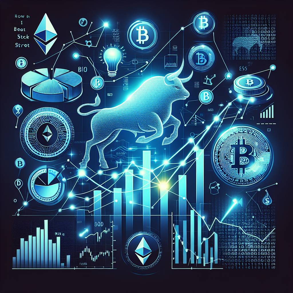 How can I beat the stock market with cryptocurrency investments?
