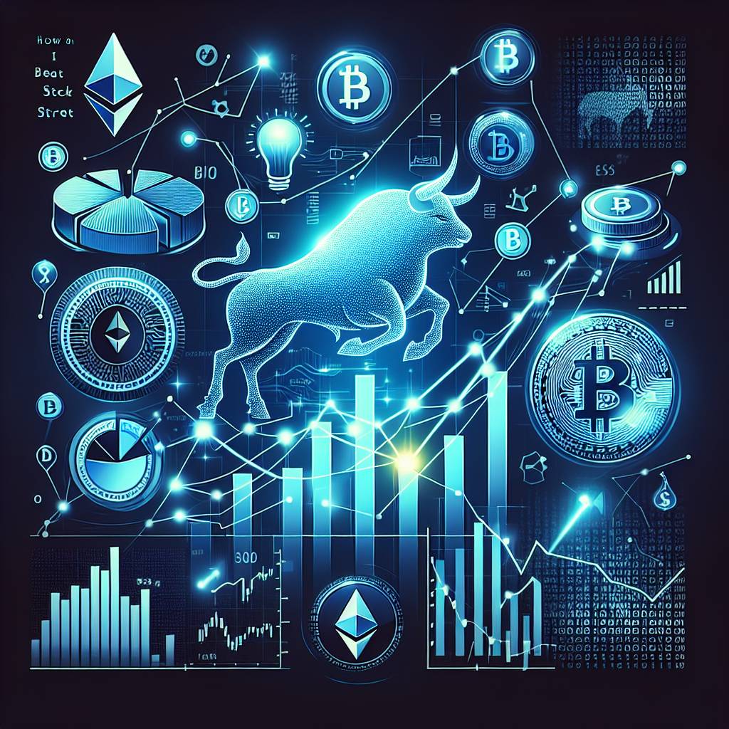 How can I beat the market and make profitable investments in cryptocurrencies?