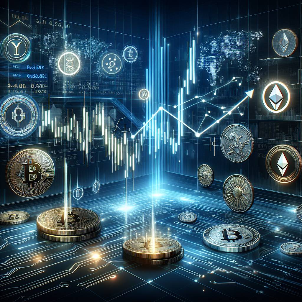 How does the nifty bank graph impact the performance of different cryptocurrencies?