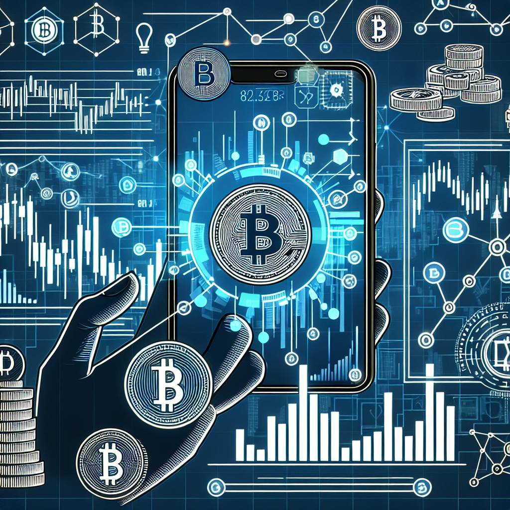 Are there any trading stock apps that provide real-time market data and charts for cryptocurrencies?