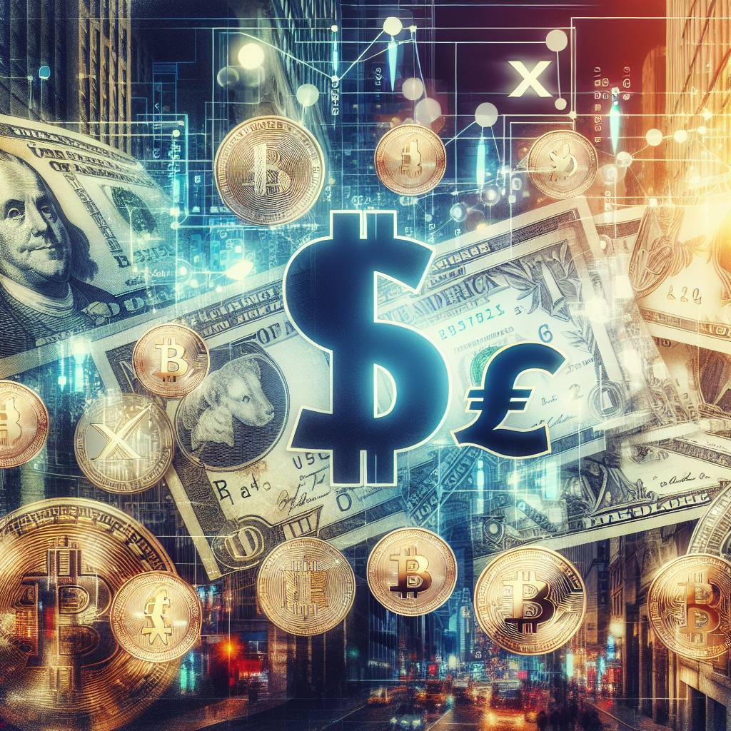 Which cryptocurrencies are most affected by changes in the exchange rate between dollars and pounds?